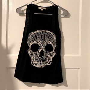 Skull tank top